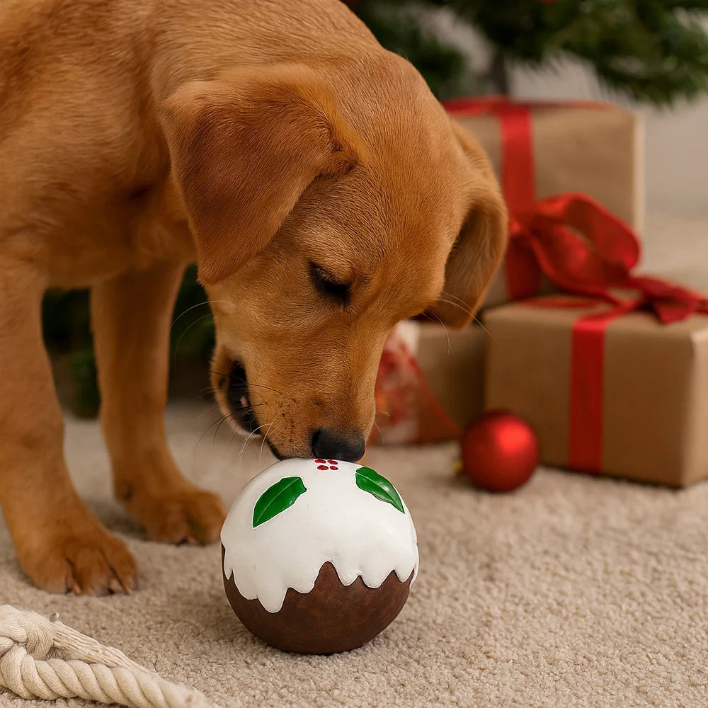 Christmas Squeaky Latex Dog Toy – image 3