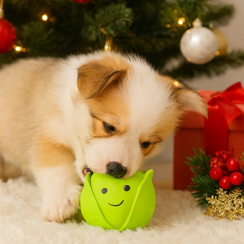 Christmas Squeaky Latex Dog Toy – image 1