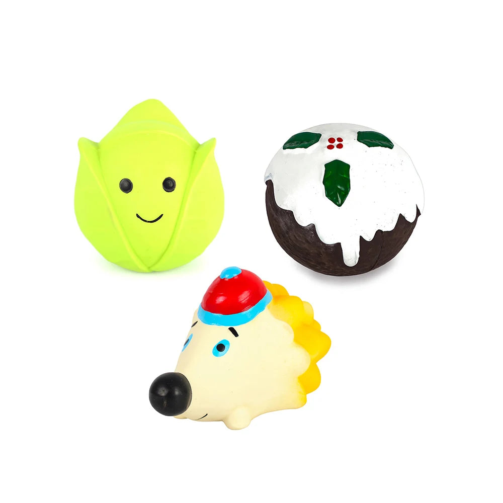 Christmas Squeaky Latex Dog Toy – image 2