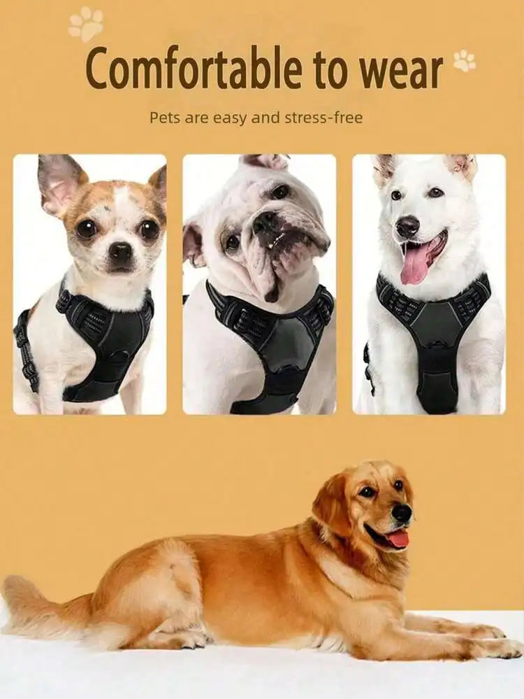 Reflective Padded Dog Harness – image 5
