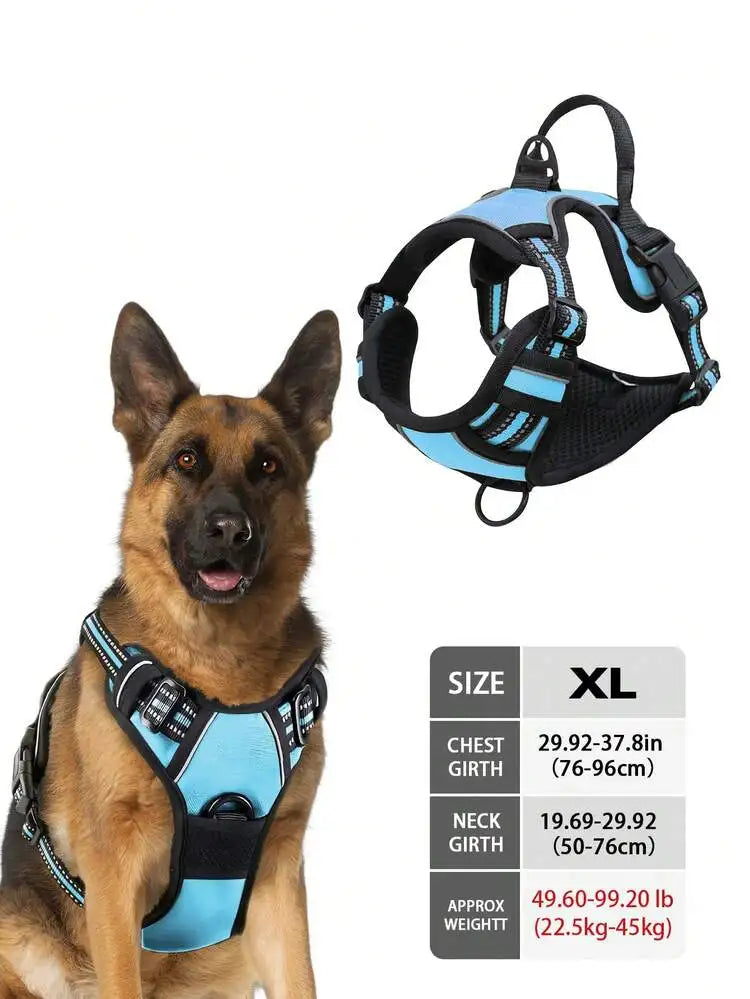 Reflective Padded Dog Harness – image 3