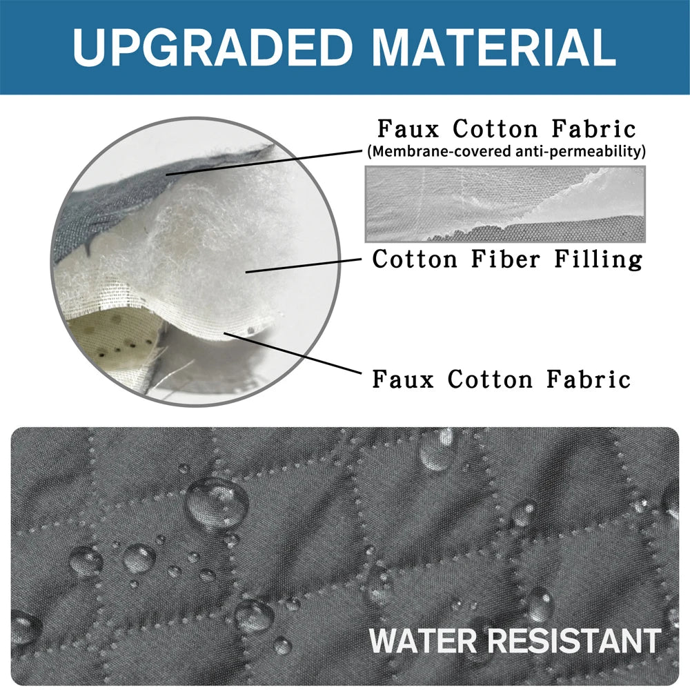 Waterproof Quilted Armchair Cover – image 4